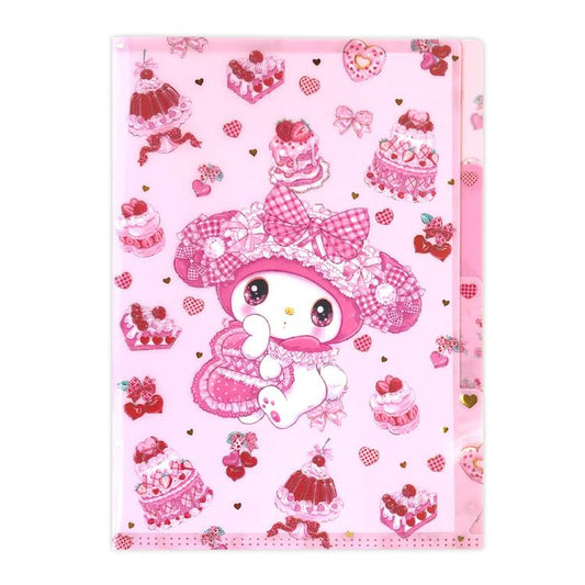 Sanrio x Amenomori Fumika - My Melody A5 3 Pocket File Folder