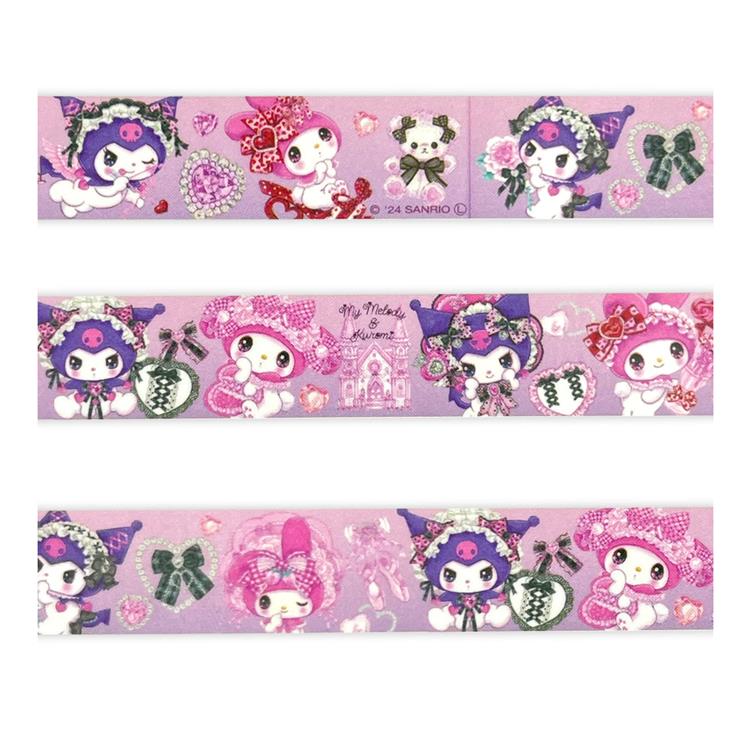 Sanrio x Amenomori Fumika - My Melody & Kuromi Washi Tape