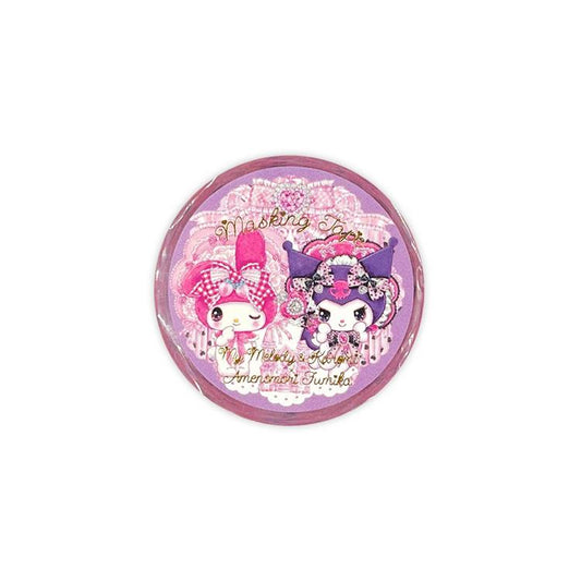 Sanrio x Amenomori Fumika - My Melody & Kuromi Washi Tape