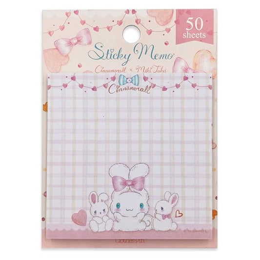 Miki Takei x Sanrio - Cinnamoroll Sticky Memo