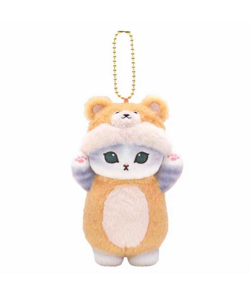 Mofusand - Pawpaw Bear Plush Keychain