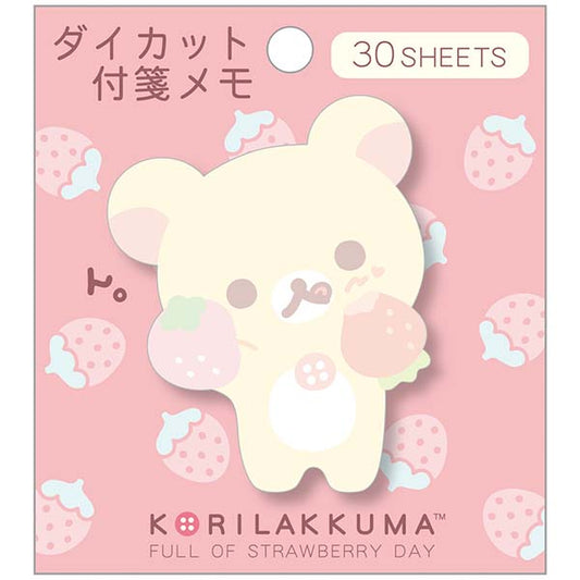 Rilakkuma - Strawberry Sticky Memo (B)