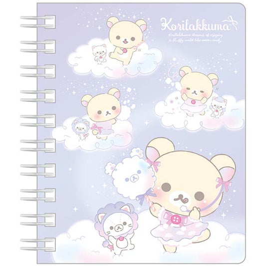 Rilakkuma - Curly Cotton Candy in the Sky Small Ring Note (A)