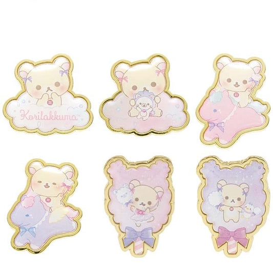 Rilakkuma - Curly Cotton Candy in the Sky Mystery Pin Badge