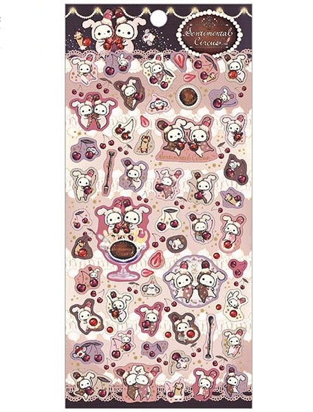 Sentimental Circus - Cafe Futagoboshi - Stickers (A)