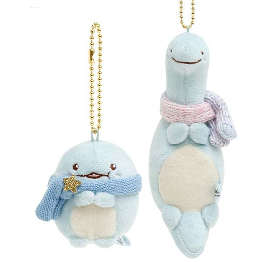 Sumikko Gurashi - A Sparkling Night Tokage and His Mom Pair Keychain Plush