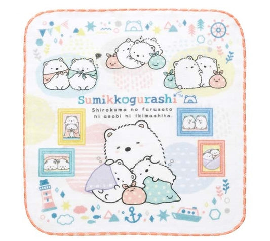 Sumikko Gurashi - Shirokuma's Hometown Hand Towel (B)