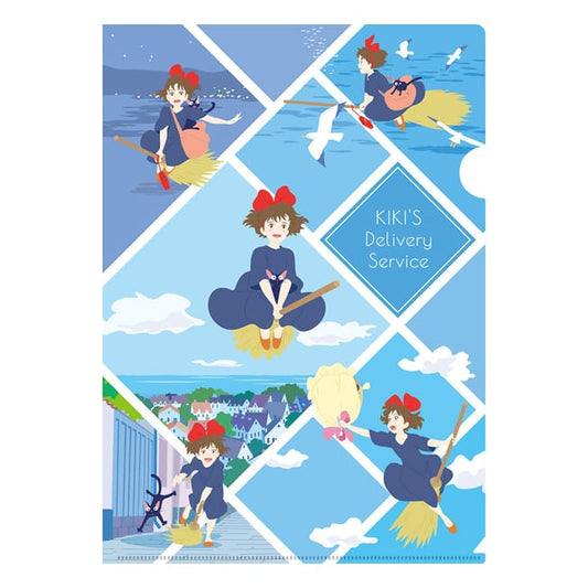 Ghibli - Kiki's Delivery Service Flying Kiki A4 File Folder