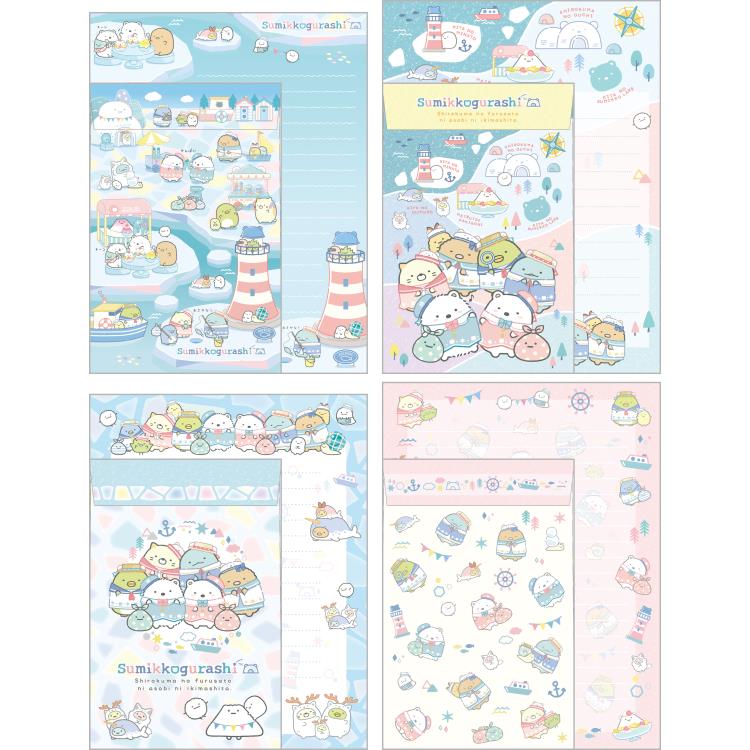 Sumikko Gurashi - Shirokuma's Hometown Letter Set (A)